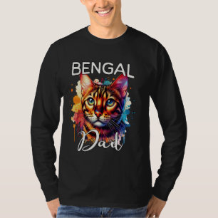 Bengalischer Cat Vater Bengalisch Cat T-Shirt