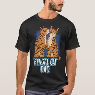 Bengalischer Cat Vater T-Shirt