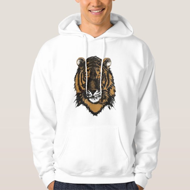 Bengalischer Tiger Hoodie (Vorderseite)