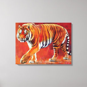 Bengalischer Tiger Leinwanddruck
