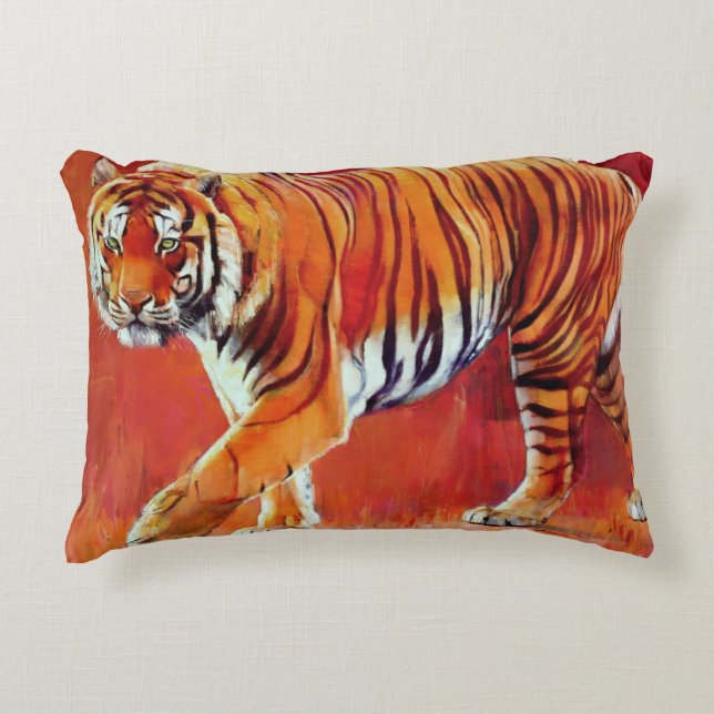 Bengalischer Tiger Zierkissen (Vorderseite)