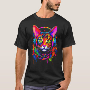 Bengalisches Cat DJ Festival T-Shirt