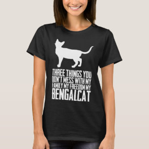 Bengalisches Kätzchen Bengalisch Mama Bengalische  T-Shirt