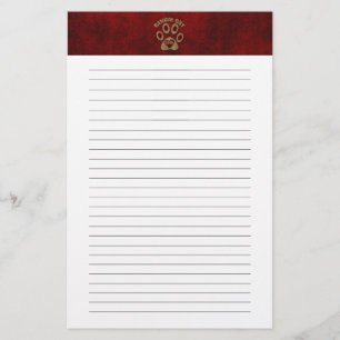 Bengalisches Katzenfutter Briefpapier
