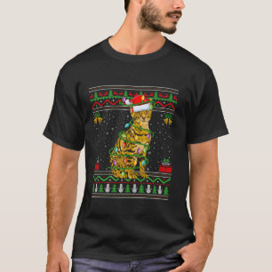 Bengalisches Weihnachtslicht Weihnachtsweihe Weihn T-Shirt