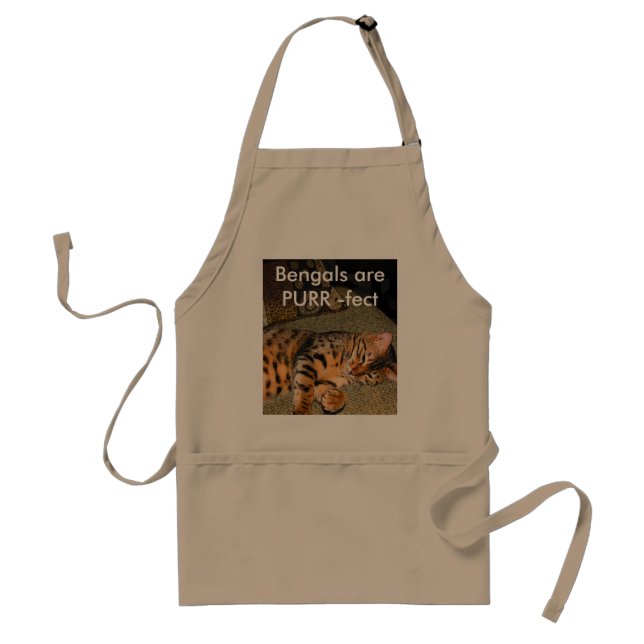 Bengall Katze Schürze (Vorne)
