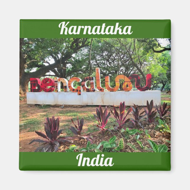 Bengaluru, Karnataka, Indien Magnet (Vorne)