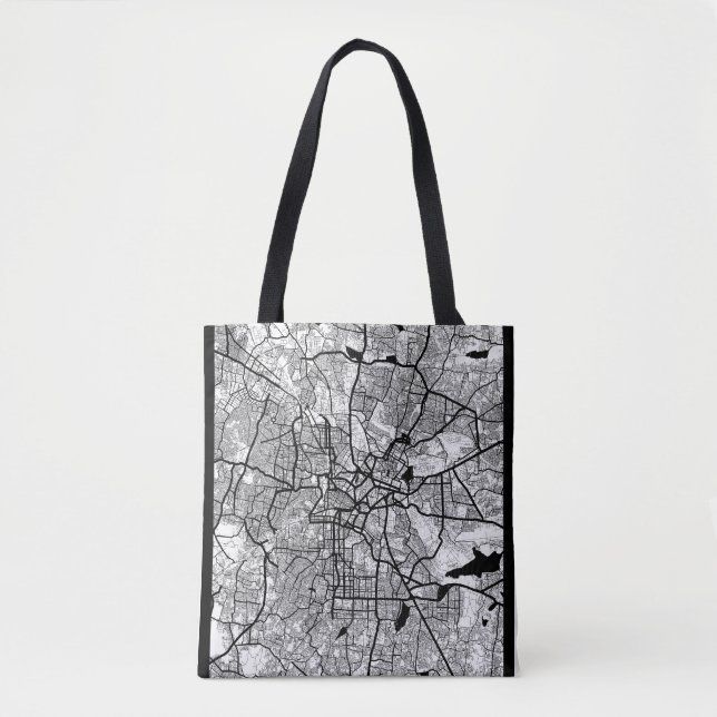 Bengaluru Karnataka Karte Tasche (Vorderseite)