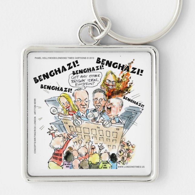 Benghazi Shuffle Funny Schlüsselanhänger (Vorne)