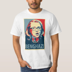 Benghazy T - Shirt - Obama-Plakatparodie