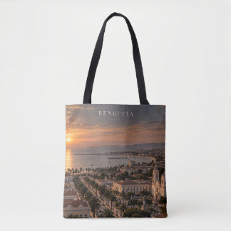 Benguela Kinematografische Monochrome Stadt Kunst Tasche