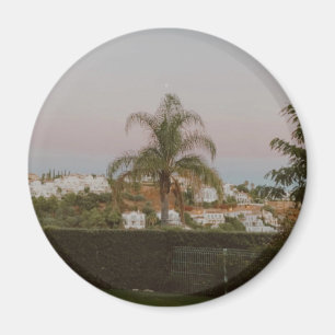 Benhavis Palm Tree, Marbella, Andalusien, Spanien Magnet