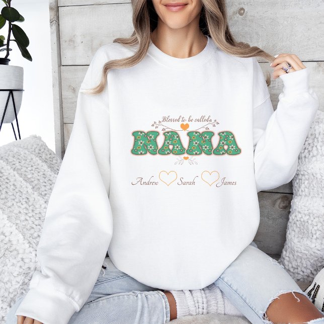 Béni d'être appelé Sweatshirt NANA (Créateur téléchargé)