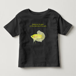 Béni sont le Meek Fish Toddler T-shirt