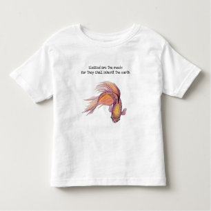 Béni sont le Meek Fish Toddler T-shirt
