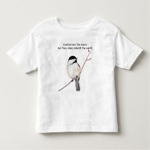 Béni sont les Meek Chickadee Toddler T-shirt