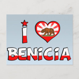 Benicia, CA Postkarte