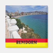 Benidorm Playa Levante Beach Spanien Souvenir