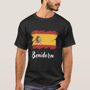 Benidorm Spanien, spanische Flagge, Benidorm T-Shirt