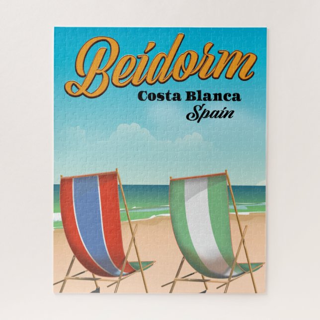 Benidorm Strandproster (Vertikal)