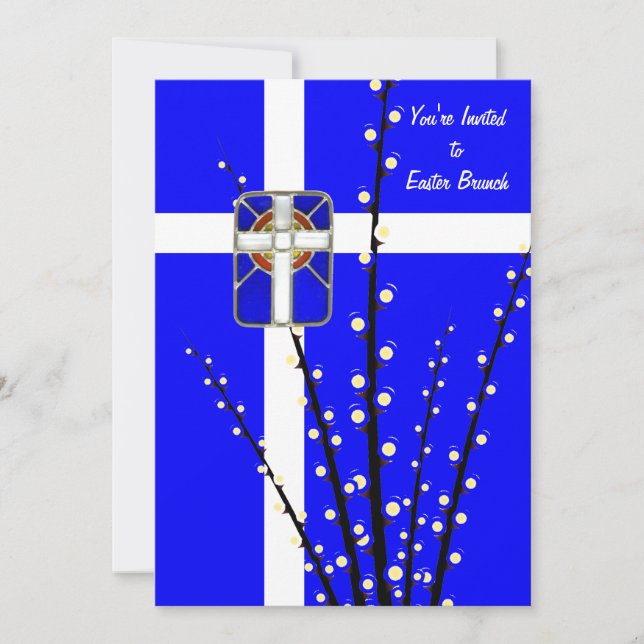 Bénie Invitation de Pâques (Devant)