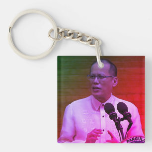 Benigno PNoy Aquino III 15. Präsident Philippinen Schlüsselanhänger