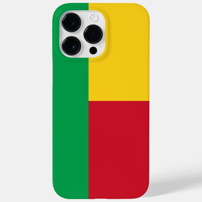 Benin flag Case-Mate iPhone 14 pro max hülle (Rückseite)