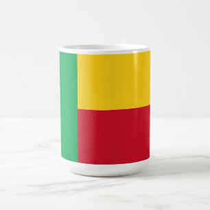 Benin flag kaffeetasse