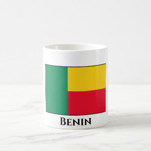 Benin Flag Kaffeetasse