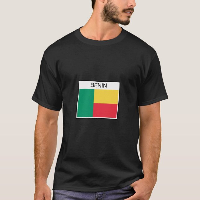 Benin Flag - Länderdesign T-Shirt (Vorderseite)