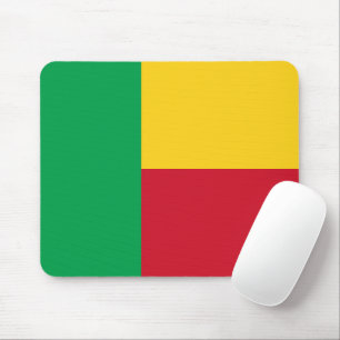 Benin flag mousepad