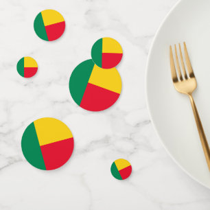 Benin Flag Table Confetti Konfetti