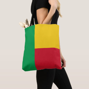 Benin flag tasche