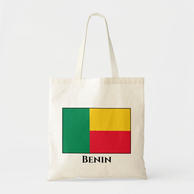 Benin Flag Tragetasche (Vorne)