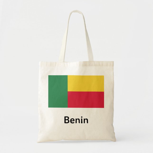 Benin Flag Tragetasche (Vorne)