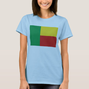 Benin Flag x Map T - Shirts