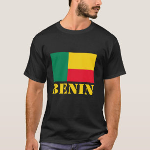 Benin-Flagge Beninische Wurzeln Beninische Flagge T-Shirt