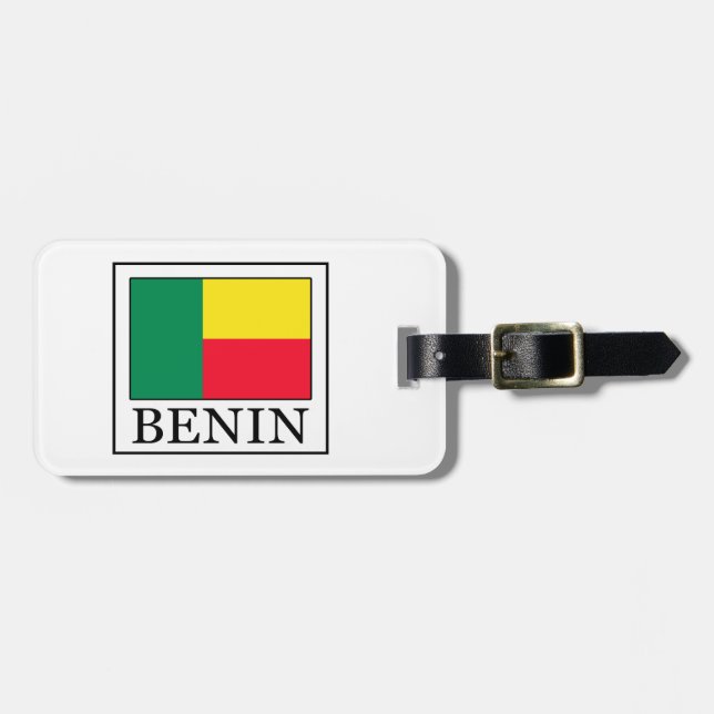 Benin Gepäckanhänger (Vorderseite horizontal)