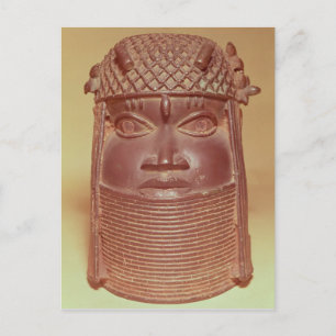 Benin-Maske Postkarte