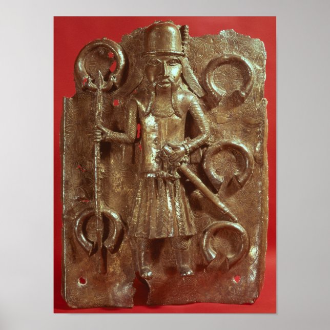 Benin-Plakette Poster (Vorne)