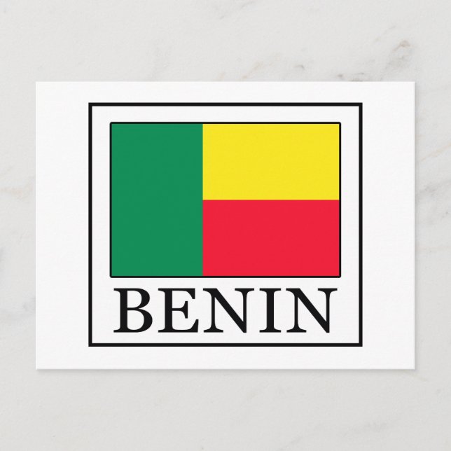 Benin Postkarte (Vorderseite)