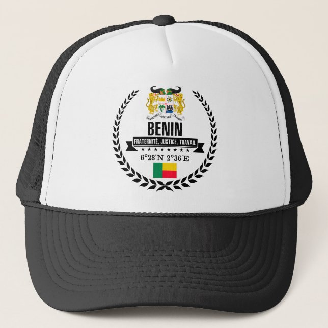 Benin Truckerkappe (Vorderseite)