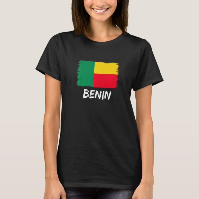 Beninese Flag Benin T-Shirt (Vorderseite)