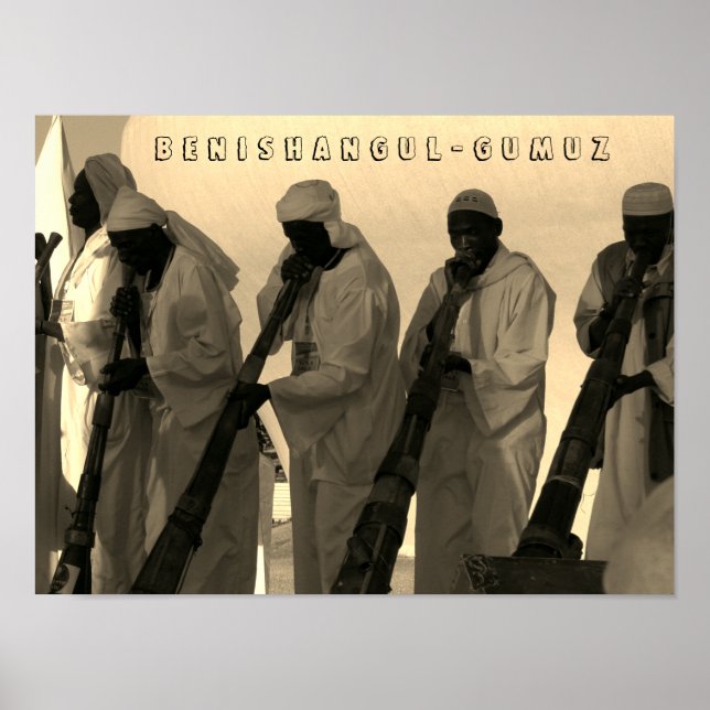 Benishangul-Gumuz-Poster Poster (Vorne)