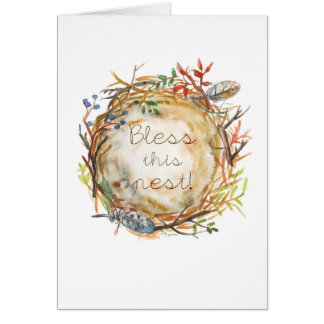 Bénissez cette carte de nid