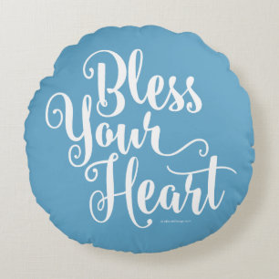 Bénissez votre Coussin rond du coeur