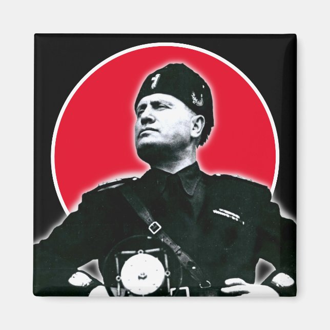 Benito Mussolini Magnet (Vorne)