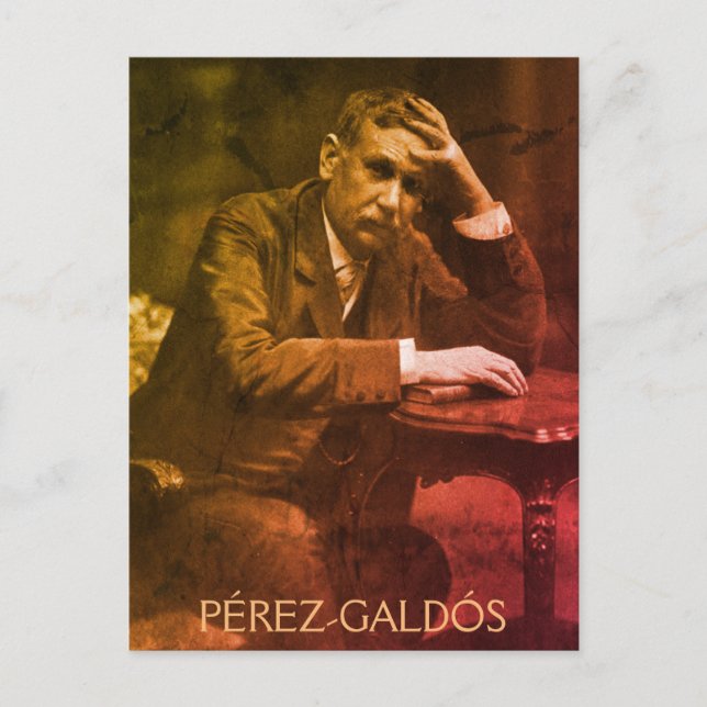 Benito Pérez-Galdós Postcard Postkarte (Vorderseite)