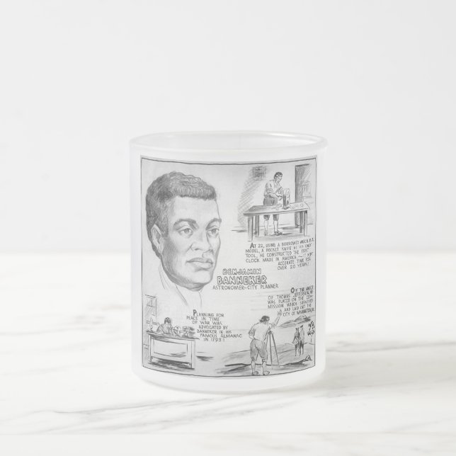 Benjamin Banneker: Black Scientist & Revolutionär Mattglastasse (Mittel)
