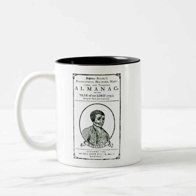 Benjamin Banneker Zweifarbige Tasse (Links)